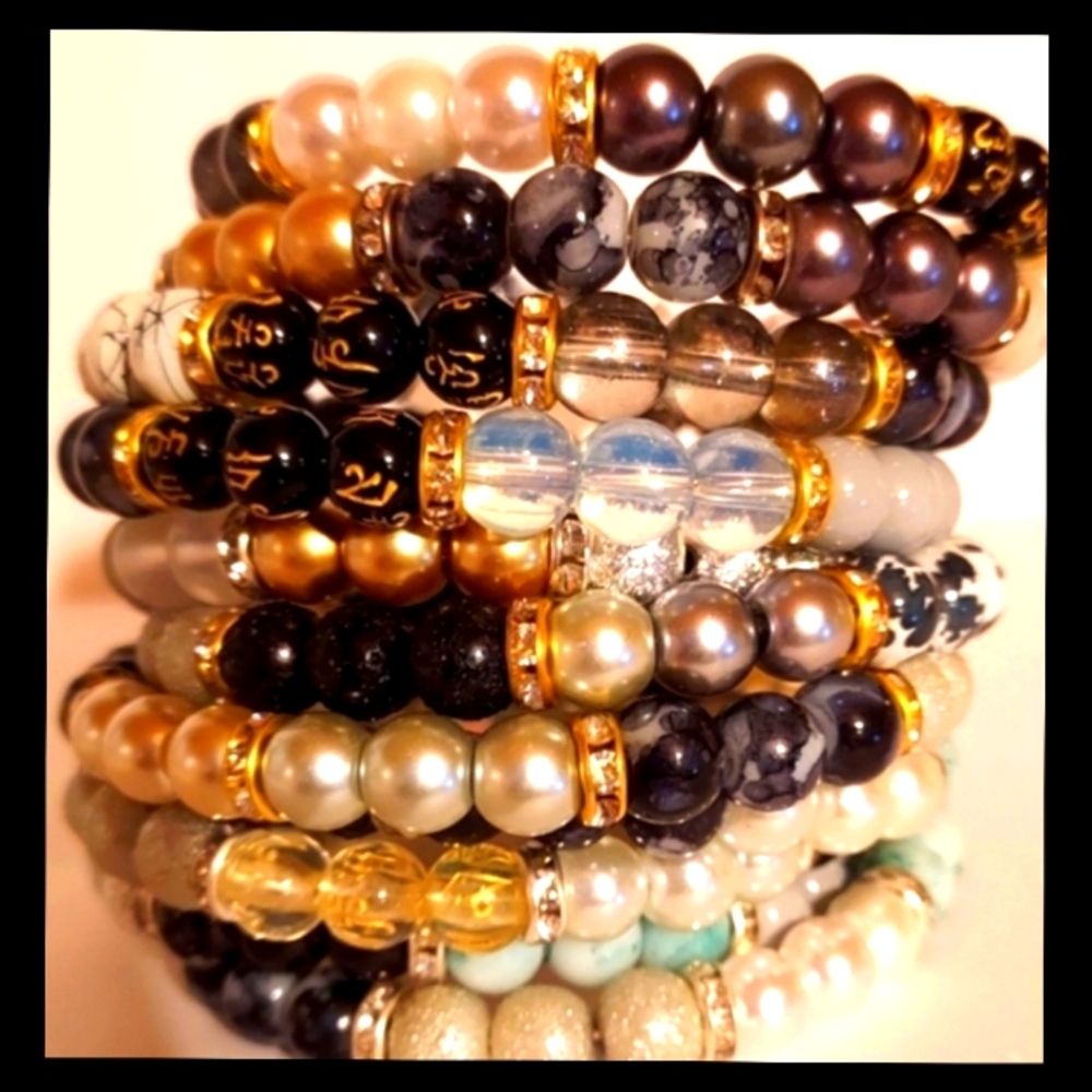 ❤️LOVE:HANDMADE Wrap Bracelet Set